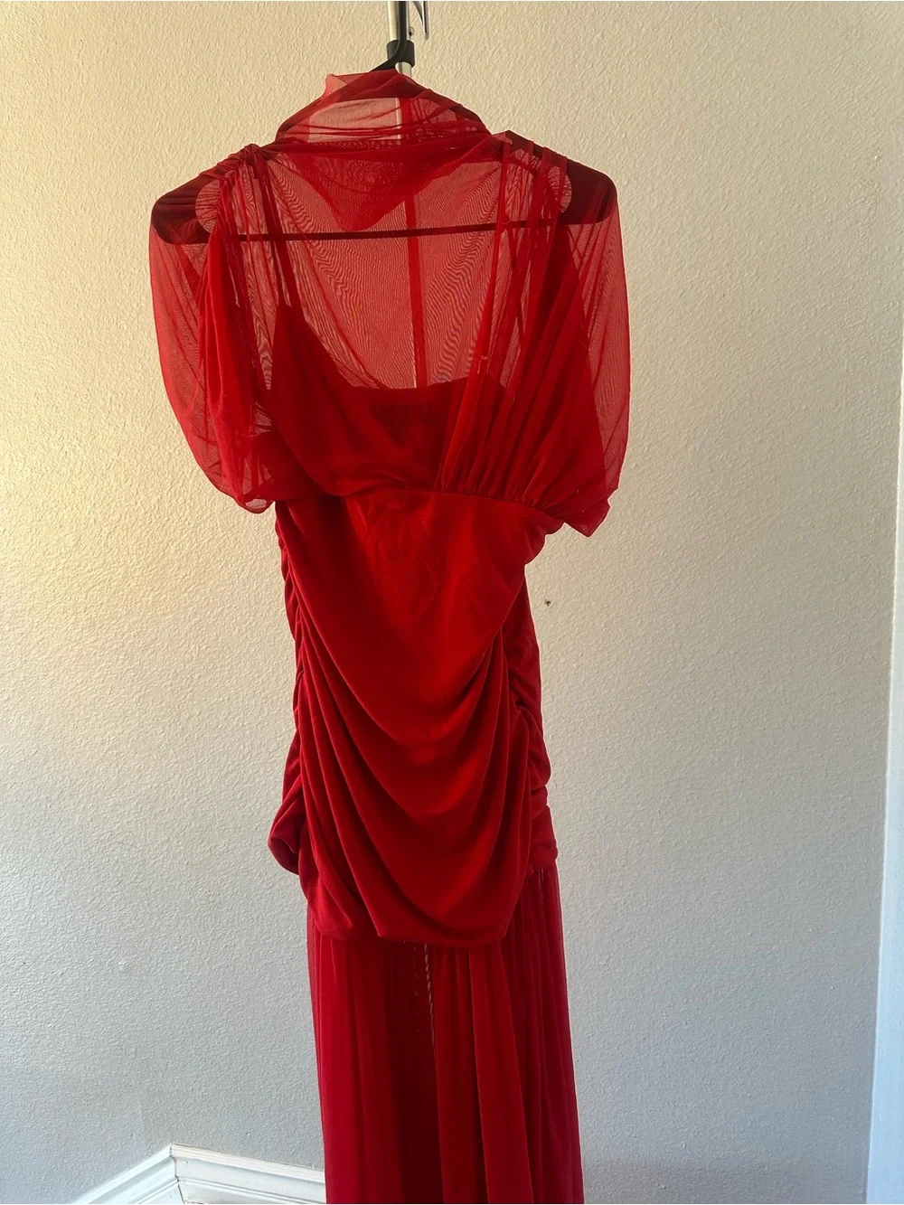 Zara Vibrant Red Dress